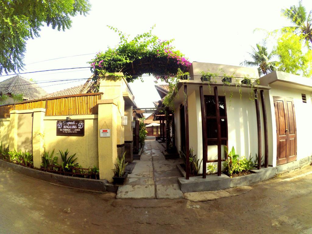 Drupadi Bungalows Gili Trawangan Bagian luar foto