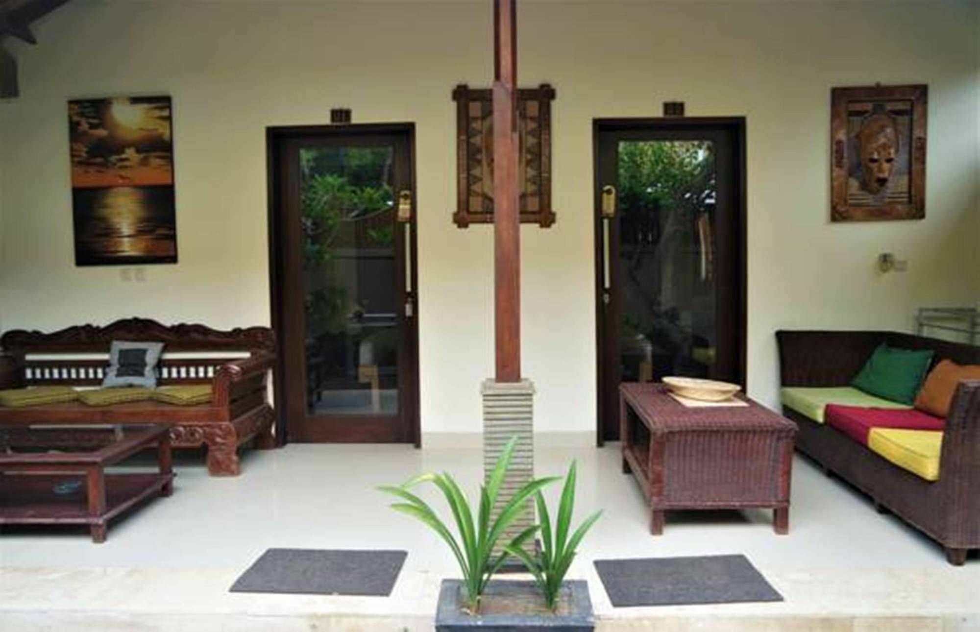 Drupadi Bungalows Gili Trawangan Bagian luar foto
